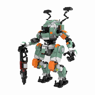 moc泰坦陨落2泰坦先锋机甲BT7274外骨骼积木拼装玩具9男孩8-12岁6