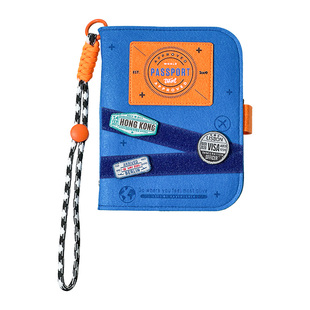 三年二班旅行手账本高颜值ins风日记本学生专用活页毛毡随身笔记本做手帐初高中用卡通手账本口袋记事本本子K