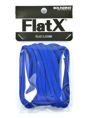 亚瑟士适配FlatX男女跑鞋6mm半圆鞋带原装 荧光绿橙蓝黑白色正品