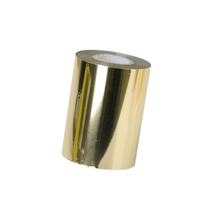 金色塑料烫金纸银色电化铝PE塑料框PC玩具PP乐扣盒亚克力PVC胶管胶盖PET包装瓶ABS电器外壳120米长红色烫印箔