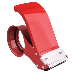 胶带切割器6CM加厚金属宽透明胶带切割器手握封箱器4.8CM快递打包胶带切割器胶纸机封口胶布铁质封箱机手动