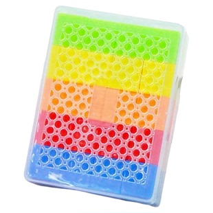 小学磁性正方体数学教具小方块儿童三视图观察物体积木立方体模型