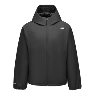 Skechers斯凯奇加厚连帽棉衣冬装外套男上衣棉服 P425M123/0018