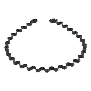 男士发箍洗脸发卡不勒头黑色隐形头箍女波浪背头压发发捆网红头饰