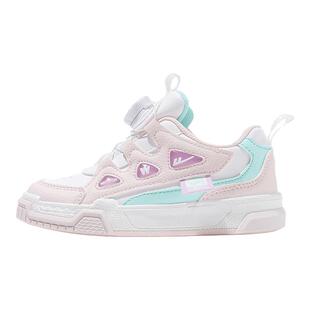 回力官方旗舰店儿童运动鞋2025春秋新款旋纽休闲鞋低帮板鞋女童鞋