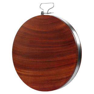 正宗铁木切菜板实木家用案板圆形耐砍耐剁砧板抗菌发霉菜墩粘板厚