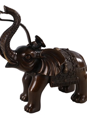 黄铜工艺品葫芦如意大象家居摆件招财商务礼品平安财富对象