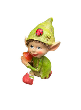 可爱风精灵攀爬盆栽微景观挂饰