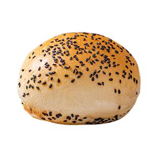 咖啡厅专用美式汉堡胚手工汉堡面包大号食材商用批发半成品牛肉堡