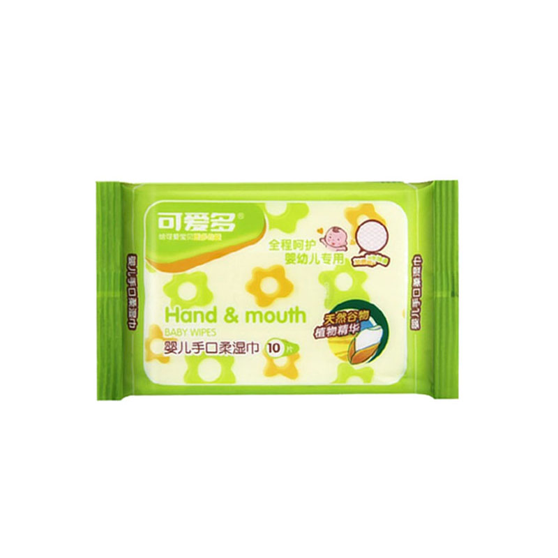 加厚加大婴儿手口湿巾学生便携装