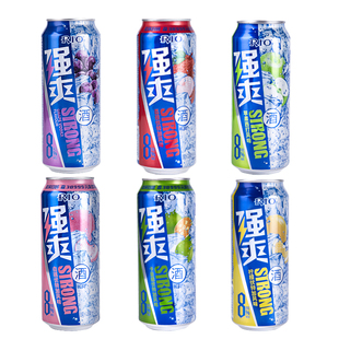 RIO锐澳强爽微醺鸡尾酒500ml*12罐果酒8度女士酒气泡酒预调酒洋酒