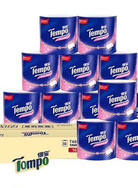 Tempo/得宝有香4层卷纸整箱