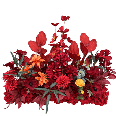 假花婚礼布置交车仪式花艺摆件