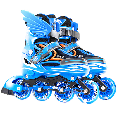 儿童专业初学者溜冰鞋轮滑鞋可调