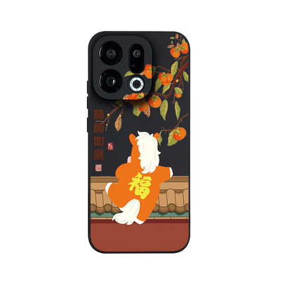 适用oppo磁吸简约手机壳