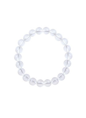 全净体白水晶手串收藏级