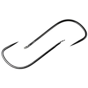 超锋鱼钩日本进口盒装极细地黑袖TG钩柄带线槽高碳钢无倒刺鲫鱼钩