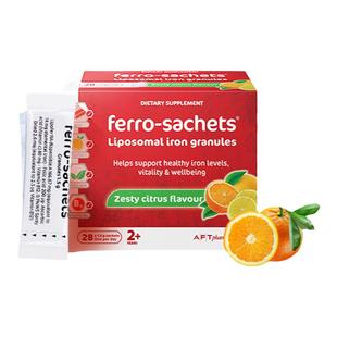 费罗补铁剂补血贫血女性补铁粉 孕期哺乳期孕妇补铁Ferro-Sachets