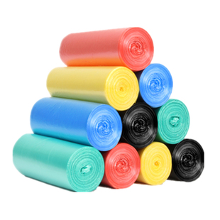 垃圾袋家用加厚中大号厨房卫生间黑色平口学生宿舍垃圾桶塑料袋实