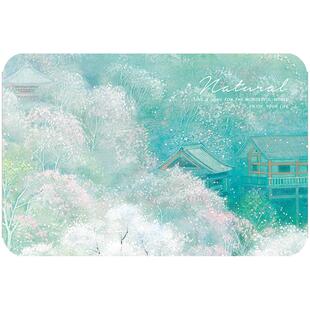 【艺术家野地美树子联名地垫】软硅藻泥卫生间吸水垫浴室防滑脚垫