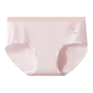 女士中腰纯棉内裤7A级抗菌裆无痕透气亲肤三角裤绝美2026新款