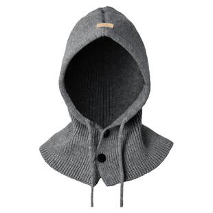 IIING帽控 围巾帽子一体男女冬款保暖护耳针织雷锋帽巴拉克拉法帽