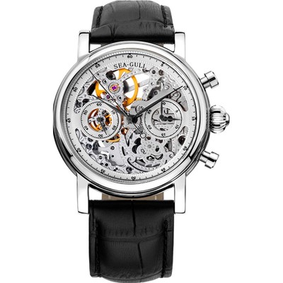 蝴蝶海鸥手表Seagull镂空