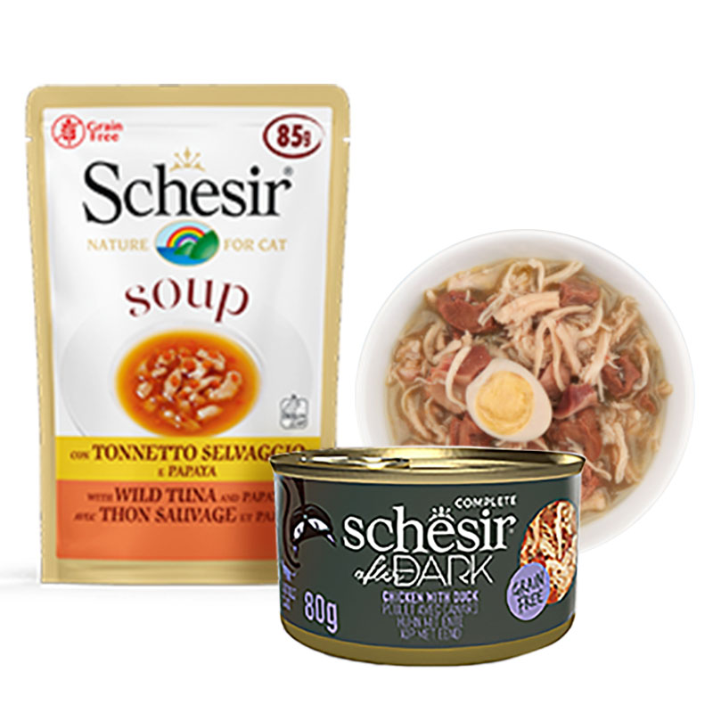 【小黑盒新品】Schesir雪猫零食罐