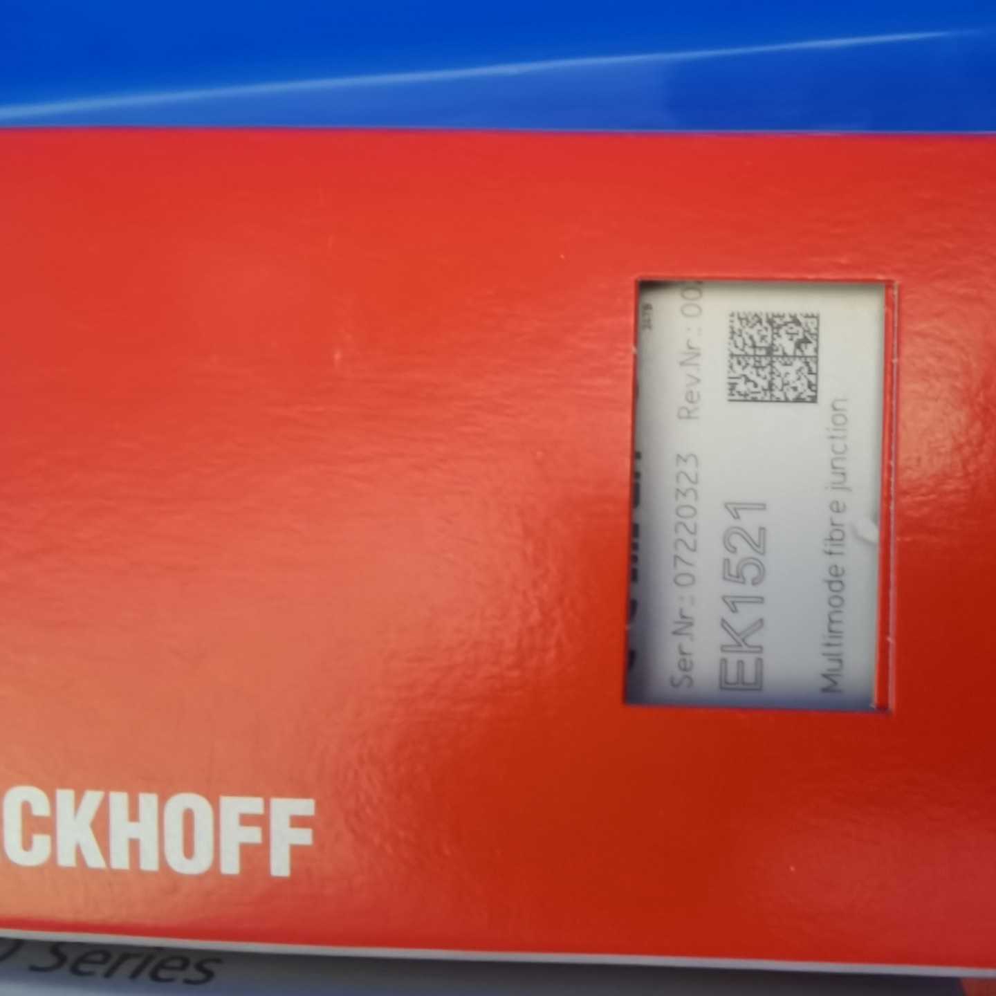 倍福 BECKHOFF EK1521 全新，多模光纤接头议价