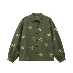 郑买买 春山行 春季新款今年流行爆款休闲百搭清新韩系牛仔外套女