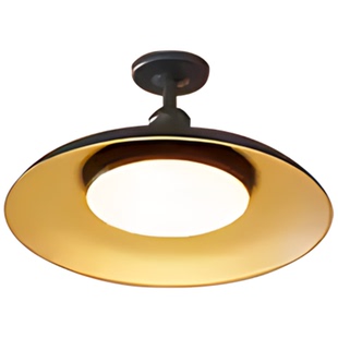 简约吸顶灯户外防水门前照明灯阳台的氛围露台灯楼道锅盖过道灯