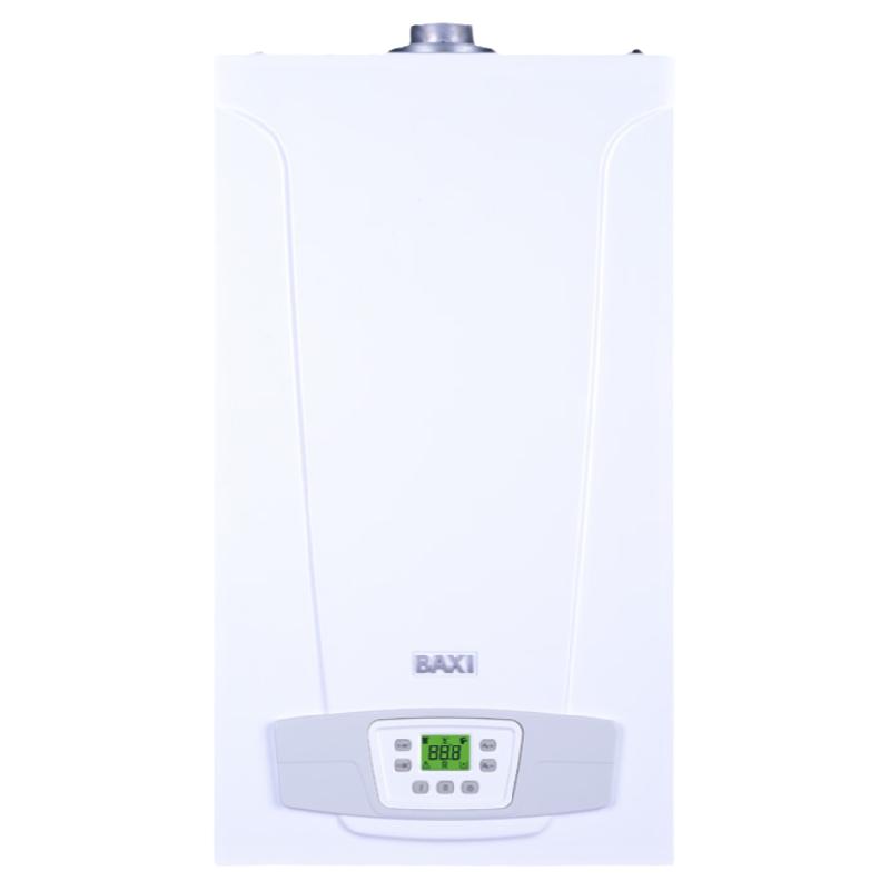 24kw英国BAXI八喜燃气壁挂炉家用两用炉ECO6地暖热水暖气片安装