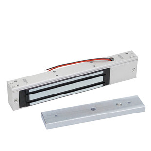 电控单门禁磁力锁280KG防水明暗装电子双门吸家用12V延时信号反馈