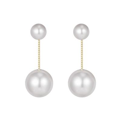 999纯银珍珠耳环轻奢高级感小众