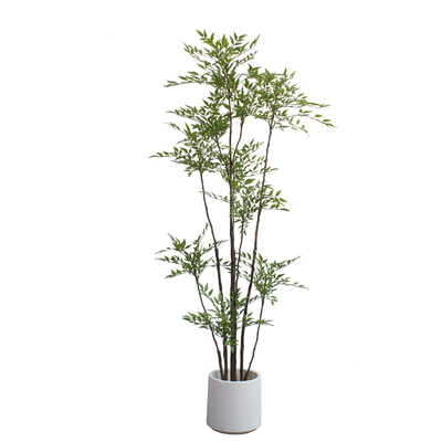 南天竹禅意仿真植物3D打印落地树