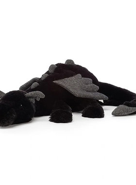 jellycat柿色雪龙儿童毛绒玩具