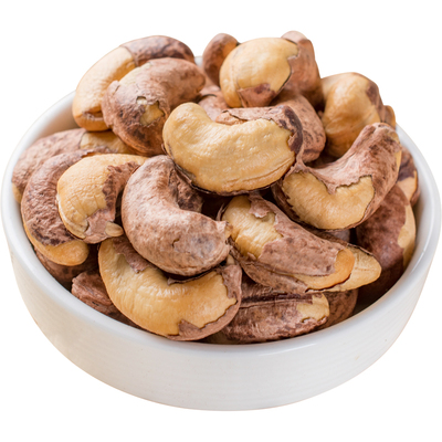 新货越南带皮腰果500g罐装