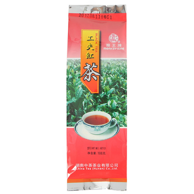 猴王牌茉莉花茶100克功夫红茶25年新茶经典茗茶 买五袋送一袋