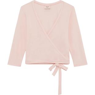 REPETTO丽派朵 女士多色休闲显瘦中袖围裹上衣T恤 2025秋季新款