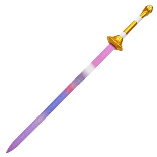 猎魔女团周边鲁米长剑大号木质恶魔猎人rumi武器cosplay动漫道具