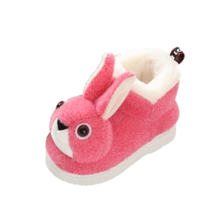 冬季儿童棉拖鞋女童冬天宝宝家居兔子毛毛拖鞋子防滑保暖高帮棉鞋