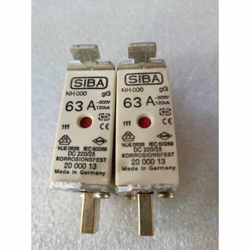 询价-SIBA熔断器NH00063A500V120kA-可维修