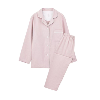 夏季双层纱纯棉短袖睡衣情侣男女