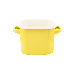 树可明彩炸锅搪瓷小锅油锅家用小炸串专用迷你新型省油小型油炸锅