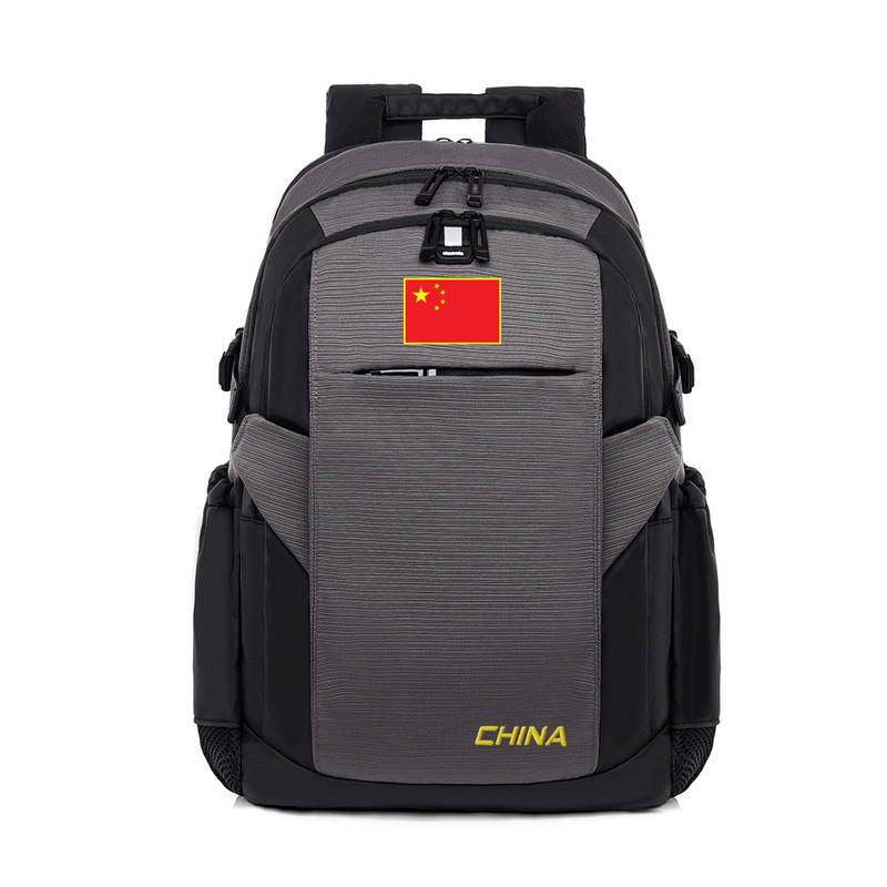 乒乓球包五星旗大容量多功能户外双肩包运动背包电脑包可印制印字