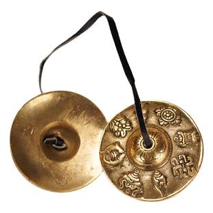 尼泊尔丁夏纯铜碰铃专业打坐冥想瑜伽敲打击音疗乐器引磬法器碰钟
