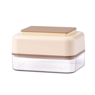 小熊冰块模具食品级按压式冰格家用硅胶带盖自制冻冰块神器储存盒