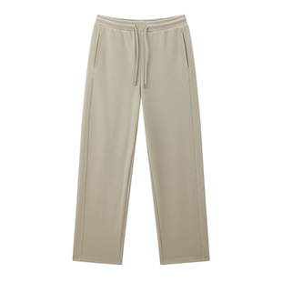 丛绒 马纳斯肌理感直筒长裤 垂感抗皱宽松舒适男士休闲裤日常通勤