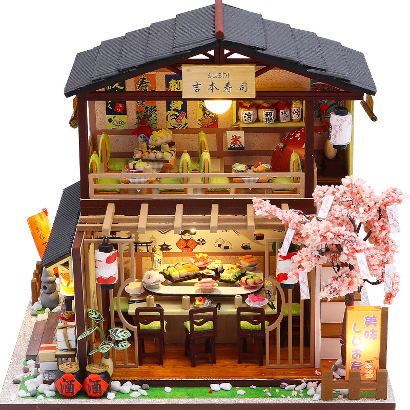 弘达diy小屋手工制作房子模型