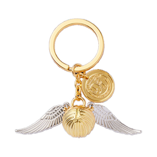 英国正版Harry Potter哈利波特魁地奇金色飞贼钥匙扣正版挂件圣诞